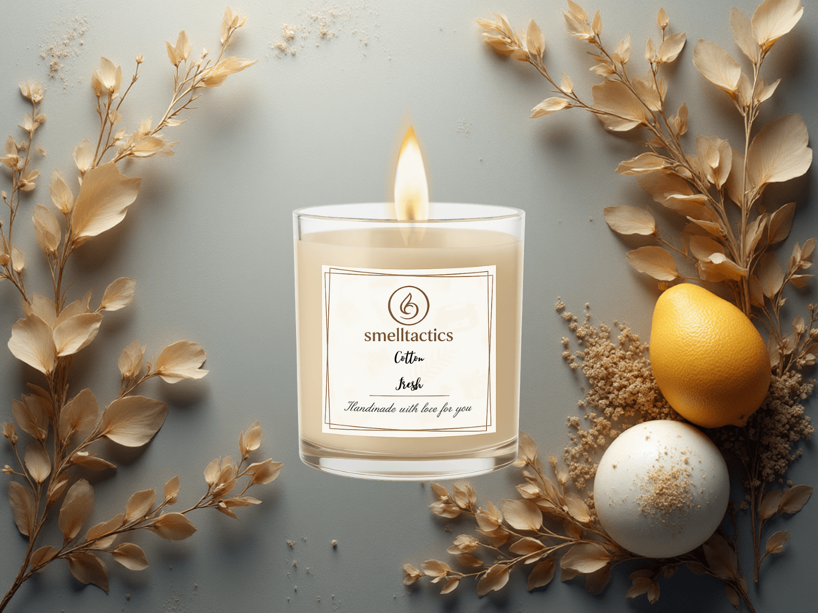 Cotton Fresh Candle (12oz)