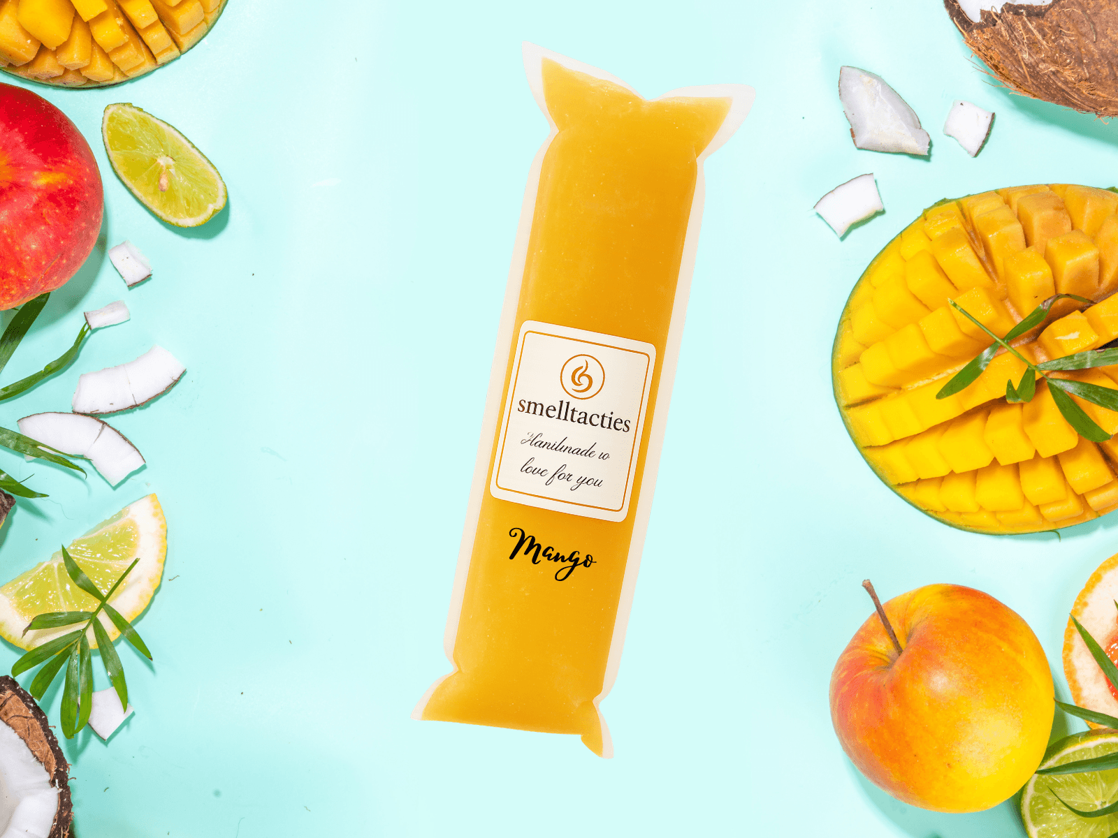 Mango Sea Moss Popsicle
